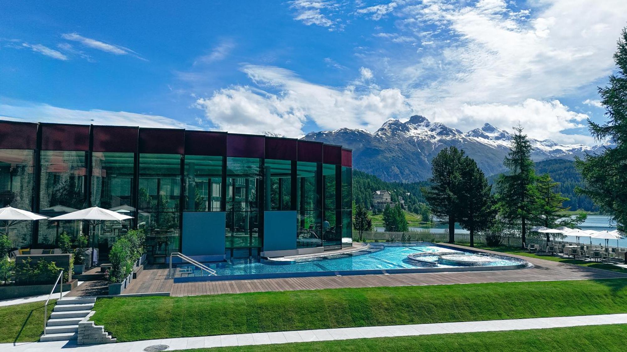 Badrutt's Palace Hotel St. Moritz Exteriör bild